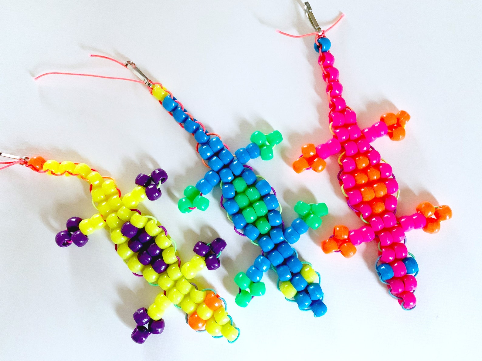 Pony Bead Lizard - Etsy