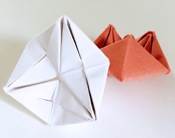 Origami Flexagon With Box
