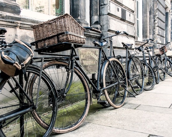 Vintage Bicycles Bike Print Retro Fine Art Photography Canvas Gallery Wrap Antique Bike Etsy Australia
