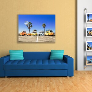 Beach Decor, Retro Photography, Surfer Art, Beach Art, California Art, Canvas Wrap, Wall Art, Surfing culture