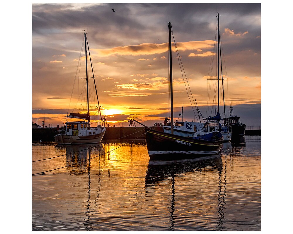 Nautical Photography Sunset Photography Nautical Decor Boat Etsy
