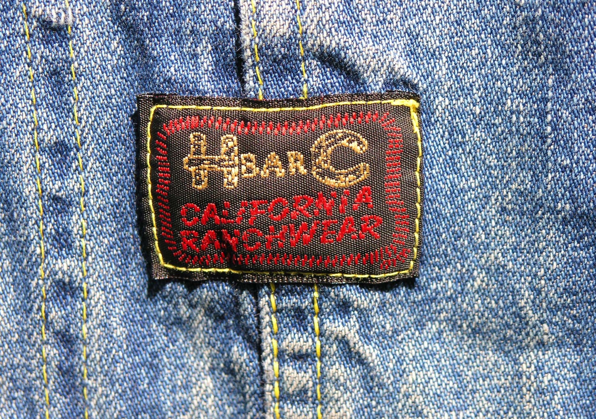 Vintage H Bar C 1960s Denim Chore Railroad Jacket Sz 48 Work | Etsy