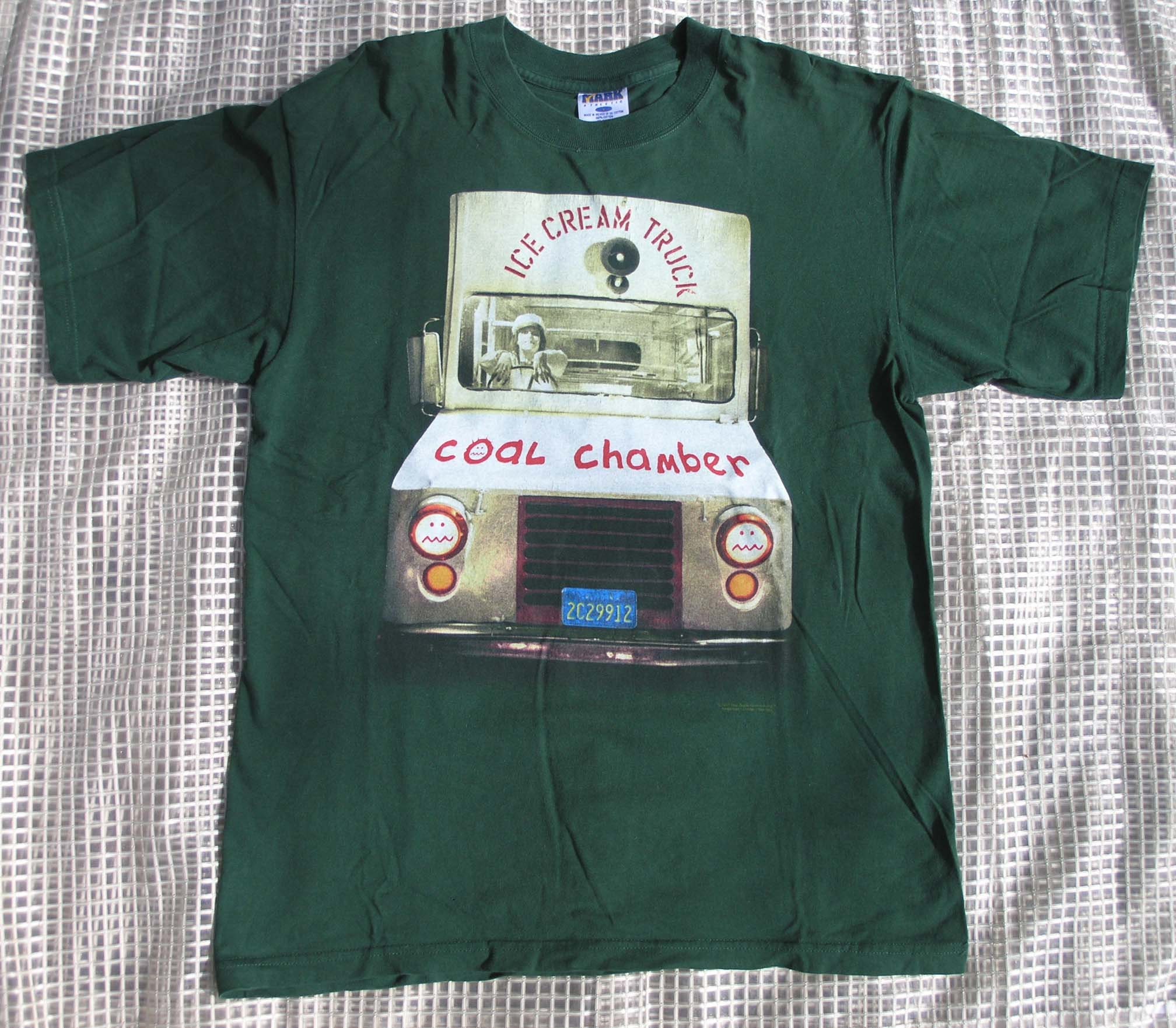 Discover Vintage 90s Coal Chamber Ice Cream Truck Band T Shirt