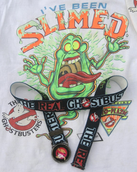Vtg 1984 Ghostbusters I’ve Been Slimed Child’s T-… - image 4