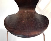 Series 7 chair designed by Arne Jacobsen for Fritz Hansen 1974