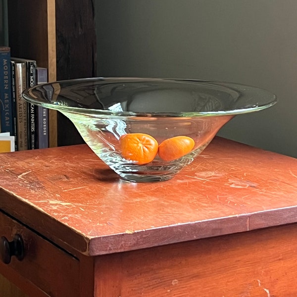 Large Glass Bowl Etsy