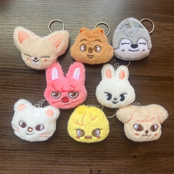 Stray Kids Skzoo Plush Keychains