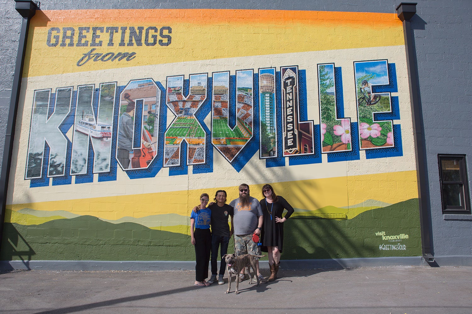 Greetings From Knoxville Mural Street Art Print of Postcard Etsy