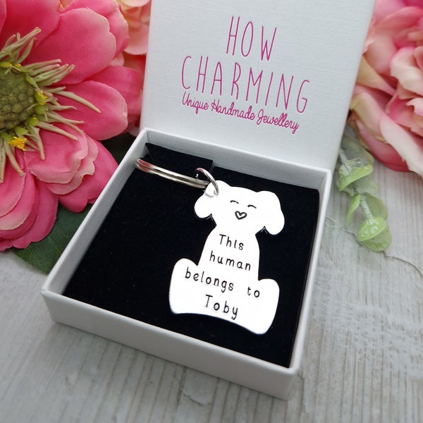 Dog Owner Gift, Dog Lover Gift, Pet Owner Gift, Dog Tag, Dog Owner, Dog Lover, Pet Owner, Dog Keyring, Personalised Dog Keychain