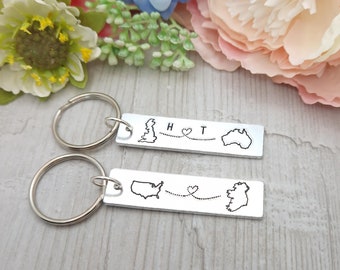 Long Distance Relationship, Long distance Gift, Long Distance Friendship, Travel Gift,  Leaving Home Gift, Country Gift, Moving Away Gifts