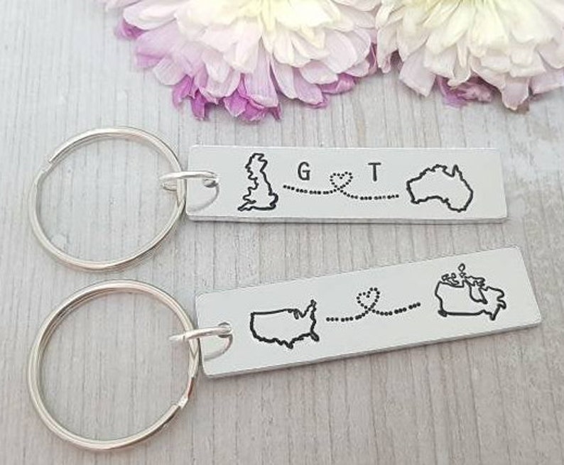 Long Distance Relationship, Long distance Gift, Long Distance Friendship, Travel Gift, Leaving Home Gift, Country Gift, Moving Away Gifts image 4