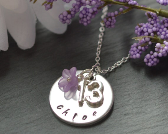13th Birthday Gift Teenage Girl Jewelery Thirteen ...