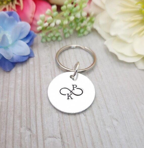 Personalised Valentines Day Gift With Custom Initials Infinity