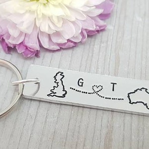 Long Distance Relationship, Long distance Gift, Long Distance Friendship, Travel Gift, Leaving Home Gift, Country Gift, Moving Away Gifts image 3