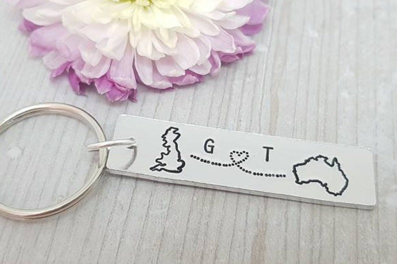 Long Distance Relationship, Long distance Gift, Long Distance Friendship, Travel Gift, Leaving Home Gift, Country Gift, Moving Away Gifts image 3