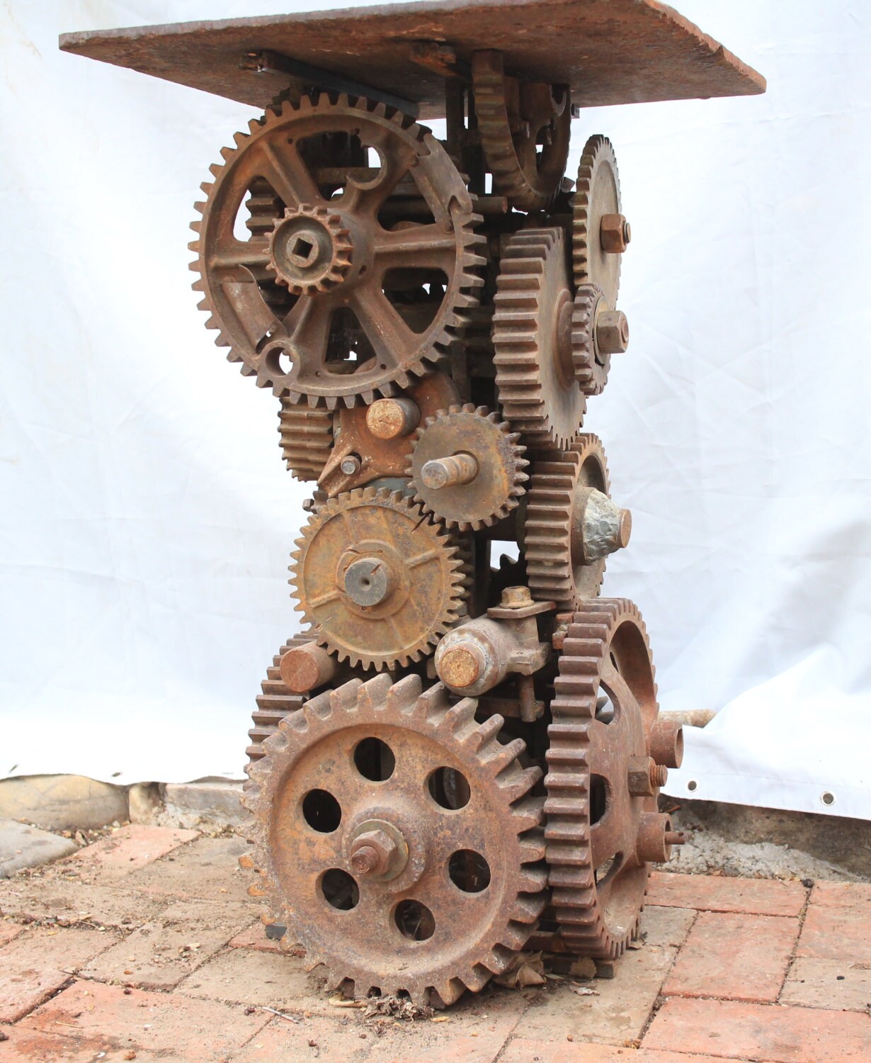 Gear Stand Table Etsy