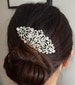 bridal comb, wedding hair comb, wedding comb, bridal hair comb, wedding hair accessories, vintage comb, crystal comb, bridal jewelry 
