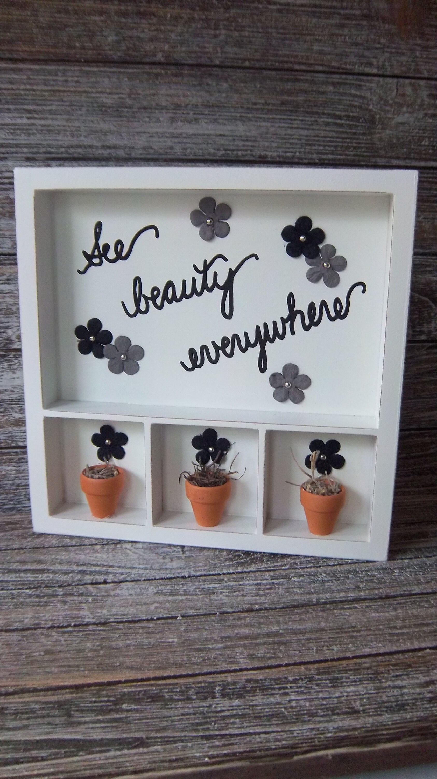 Mini Inspirational Shadow Box Small Shadow Box Mini Shadow Etsy UK