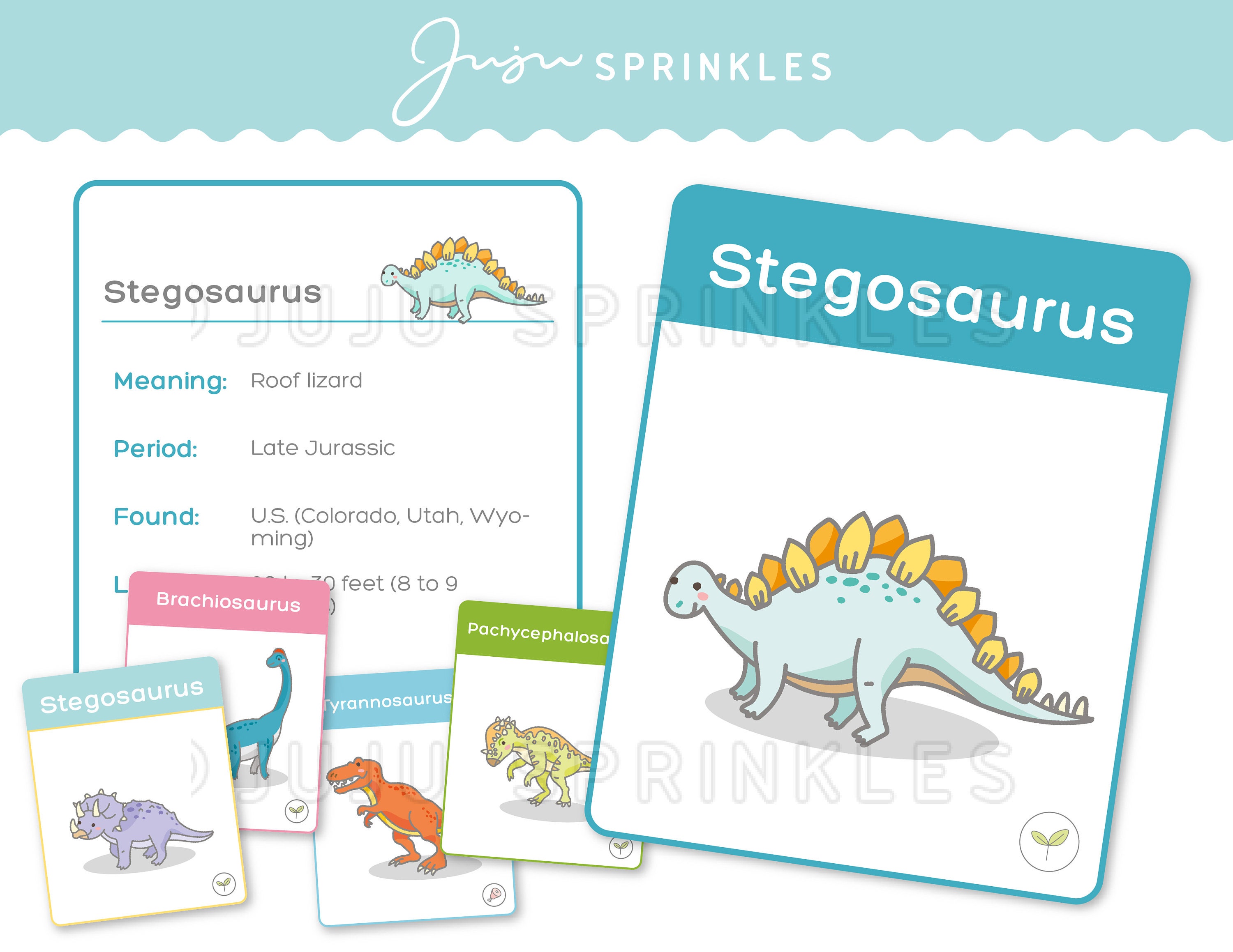 dinosaurs-printable-flashcards-dinosaurs-fact-cards-dinosaurs-coloring