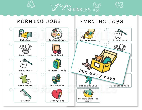 Kids Daily Routine Chart