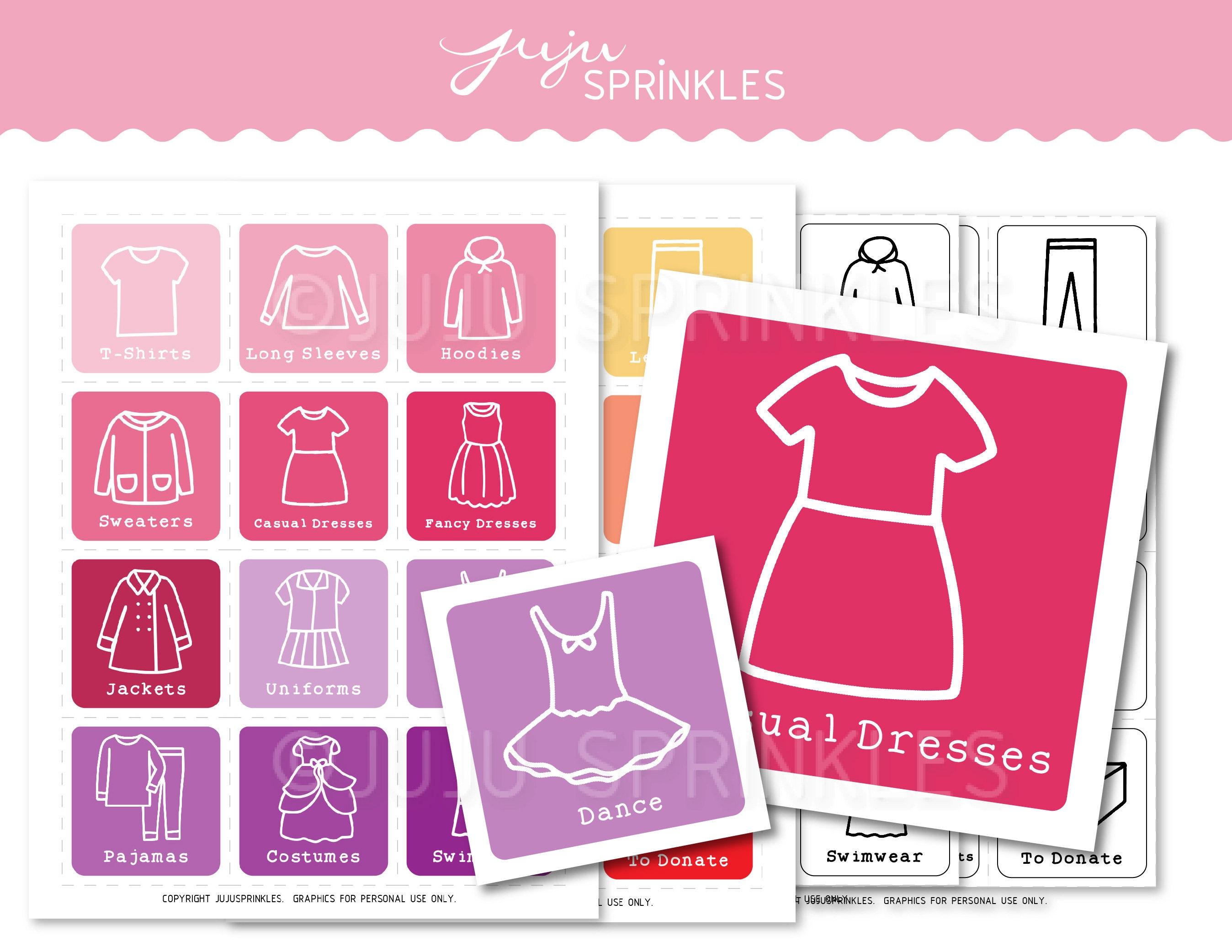 Young children Clothing Closet Organizers Printable Female Clothes Labels Konmari Labels Youngsters Drawer Business Labels Storage Coloring Internet pages image relating to Printable Clothing Labels titled Young children Apparel Closet Organizers Printable Woman Clothes Labels Konmari Labels Kids Drawer Enterprise Labels Storage Coloring Internet pages