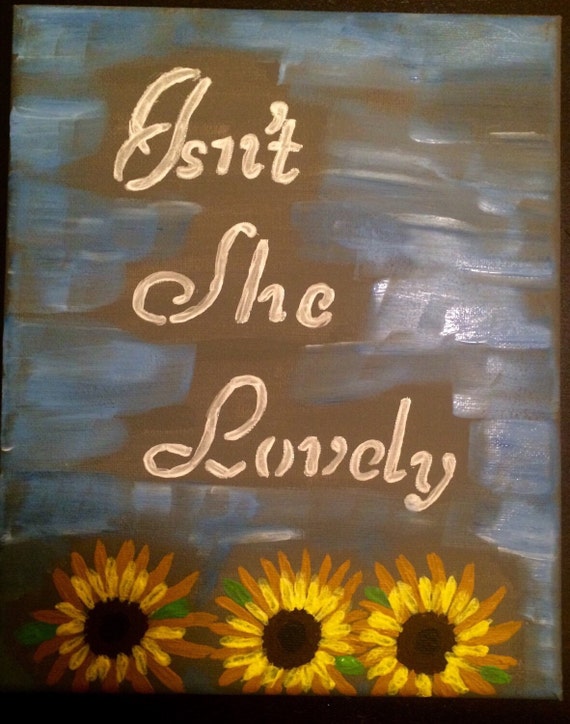 Items similar to Inspirational quote painting. on Etsy