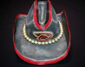 Arizona Diamondbacks MLB Western straw cowboy hat (est. size 7 1/8 or 57 cm.)