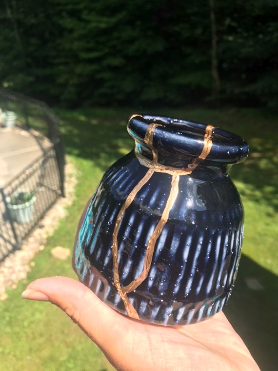 Kintsugi Jar - Etsy
