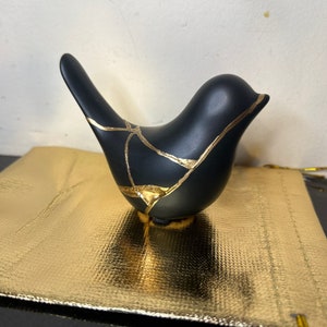 Kintsugi Black Bird Gift Set