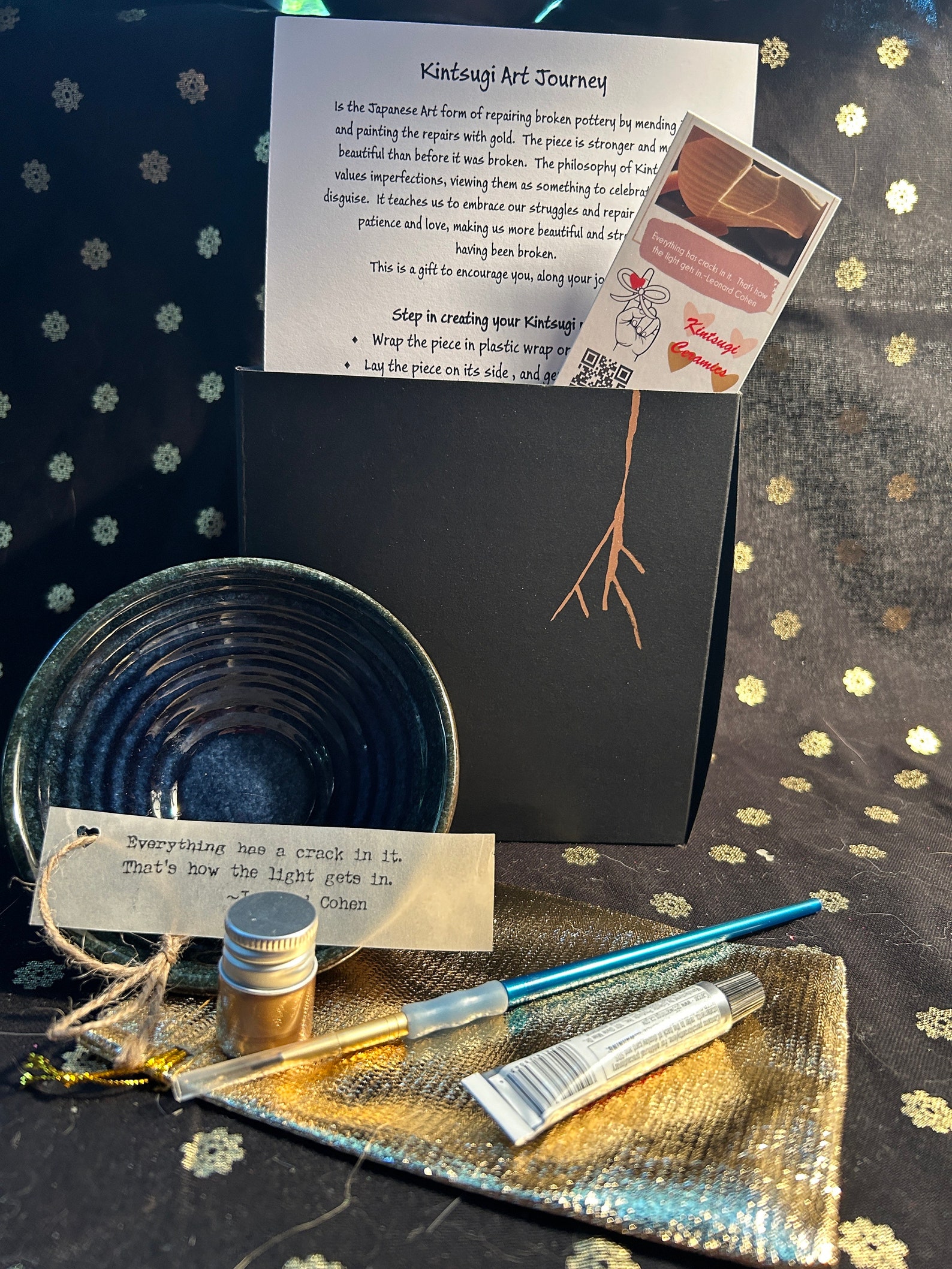 Create a Kintsugi Bowl Kit