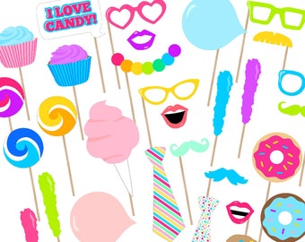 Candy Photo Booth | Etsy