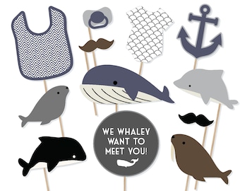 Whale Baby Shower - Etsy