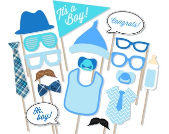 Baby Shower Photo Props: baby GIRL Props Its a - Etsy
