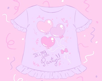 It's MY Party Fairy Kei Harajuku Tee