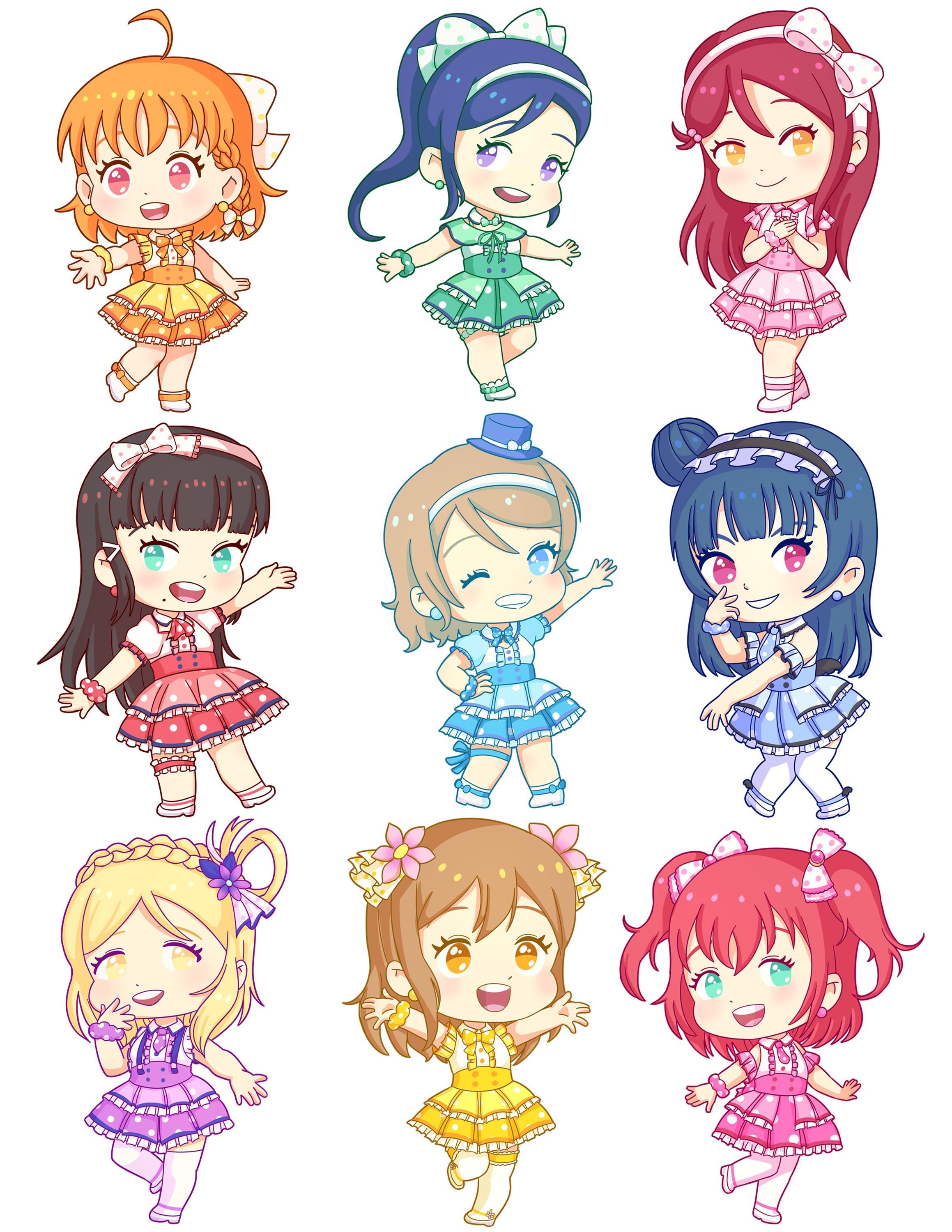 ラブライブ！サンシャイン!! Aqours アクリルチャーム - Etsy 日本