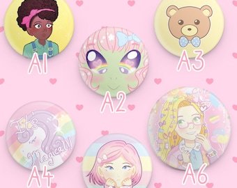 Botones de liquidación Pastel Lindo Kawaii Hada Kei