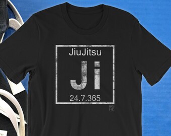 Jiu Jitsu Shirt, Element of Jiu Jitsu, Brazilian Jiu Jitsu, Short-Sleeve Unisex T-Shirt