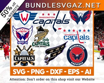 Capitals Logo Svg - Etsy