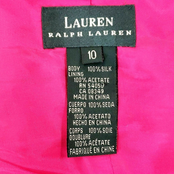 Lauren Ralph Lauren Plaid Silk Classic Sheath Dress SIZE 10 - Etsy