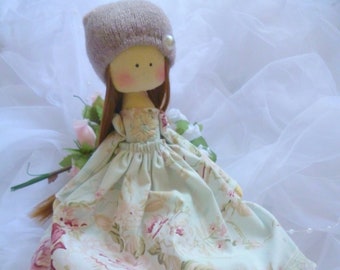 Princess doll, Fabric Doll, Cute doll, Textile doll, Soft toy, Cloth doll, Gift Idea, Rag Doll, Handmade Doll, Tilda doll, baby doll, dolls