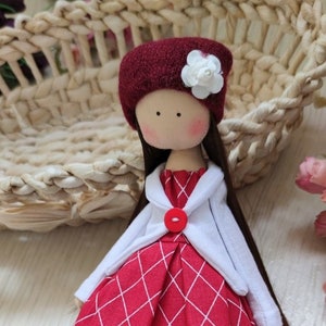 baby doll, softie doll, fairy doll, cloth doll, handmade doll, fabric dolls, ragdoll, nursery decor, art doll, tilda doll, rag doll, doll