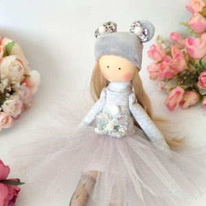 pop ballerina, prinsessenpop, babypop, speelgoed voor kleine meisjes, blonde stoffen pop, sprookjespop, verzamelpoppen, katoenen pop, schattige pop, lappenpop