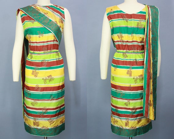 1950s ALFRED SHAHEEN Dress | Vintage 50s Hawaiian… - image 1