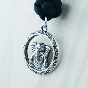 Ganesha Necklace, Ganapati Neckace, Vinayaka Necklace, Binayak Necklace, Elephant Necklace, Hindu Necklace, Hindu God, Hindu Elephant Charm