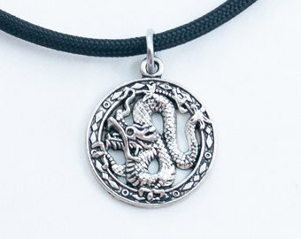 Chinese Dragon Necklace - Etsy