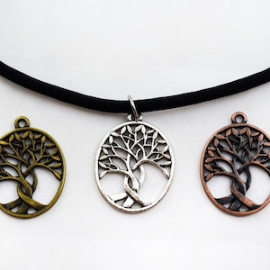 Tree of Life Pendant, 550 Paracord Necklace, Nature Gift, Celtic Jewelry, Pagan Necklace, Nature Gift Idea, Tree Charm, Nature Lover