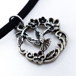 Kolibrie ketting, Kolibrie, Vogelaar, Paracord Ketting, Wildlife Gift Ides, Tuin Sieraden, Lente, Zomercadeau, Vogelketting
