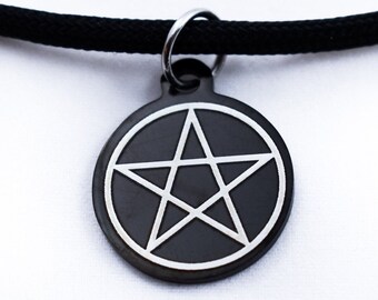 Nirvana Ciondolo Lilith Dea Della Notte Collana Con Cordone Regolabile - Argento Peltro