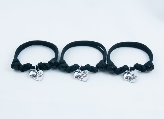 Sister Bracelet Set Big Sister Little 