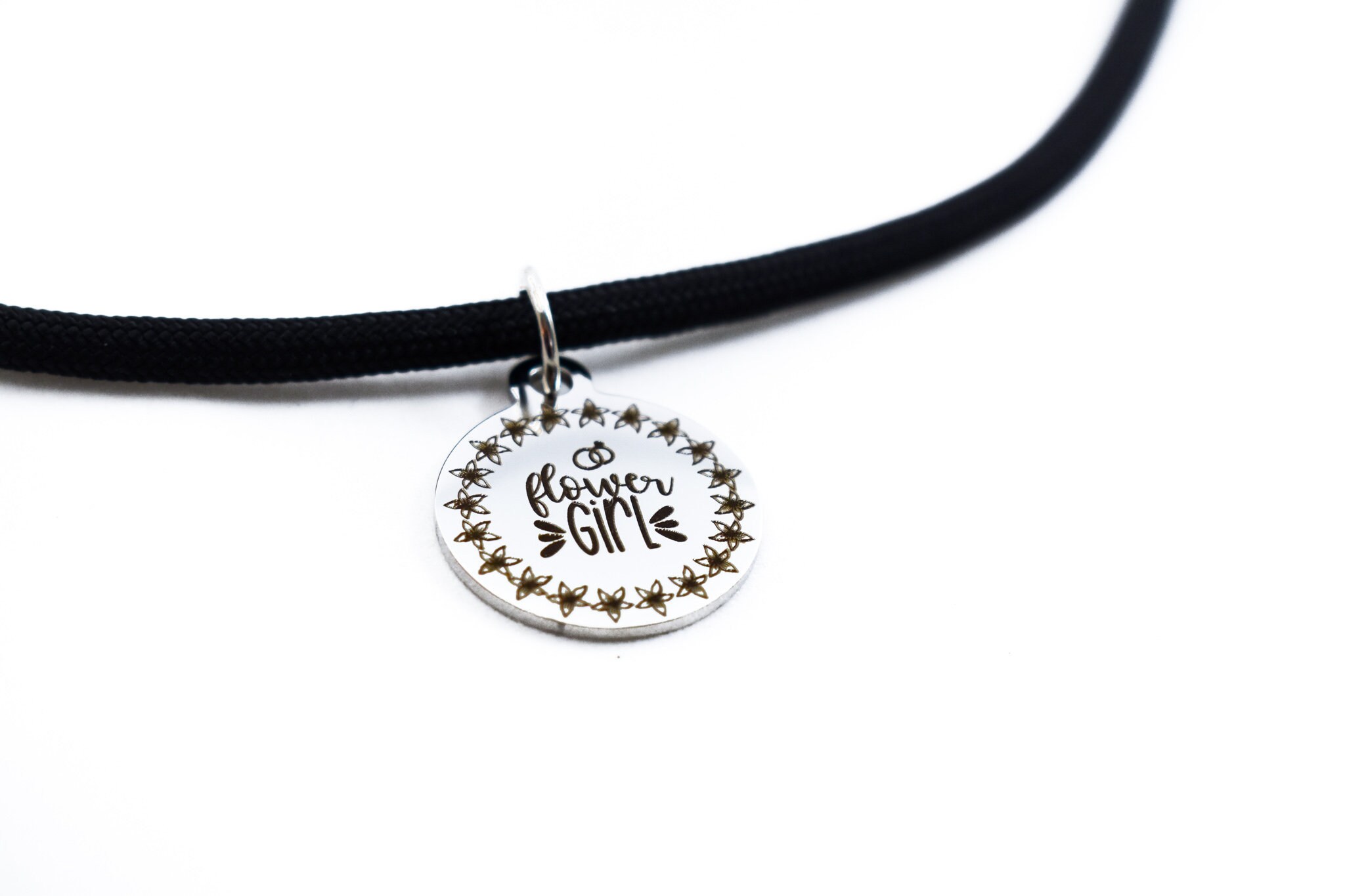 Flower Girl Necklace Bridal Party Wedding Jewelry Paracord Etsy